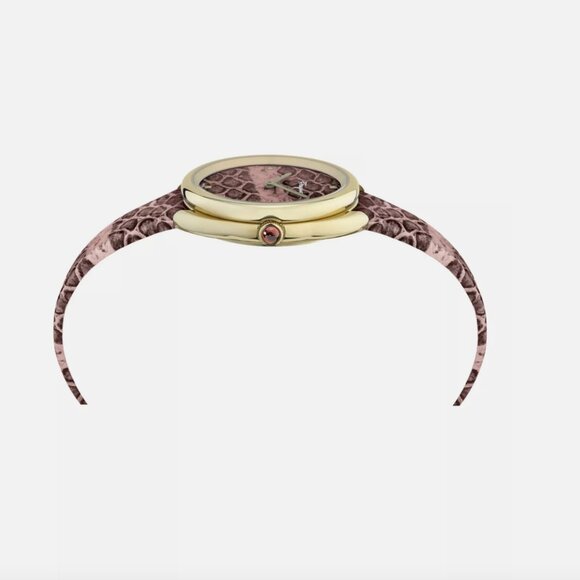 Ferragamo Womens Gold 30mm Strap Fashion Watch main image 3